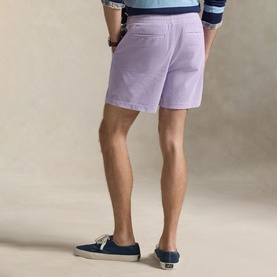 Prepster Pony Logo Drawstring Corduroy Shorts