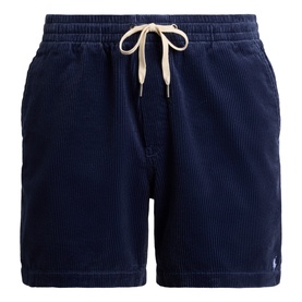 Prepster Pony Logo Drawstring Corduroy Shorts