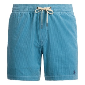 Prepster Pony Logo Drawstring Corduroy Shorts