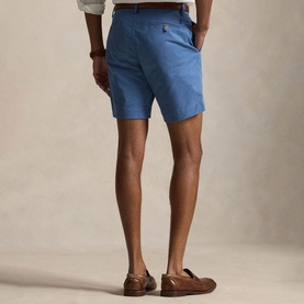 Polo Player Logo Straight Fit Chino Short