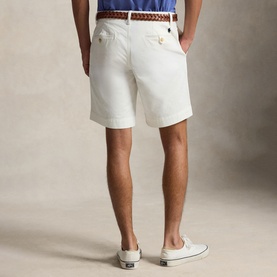 Polo Player Logo Straight Fit Chino Short