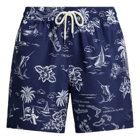 Traveller Polo Bear Printed Swim Shorts