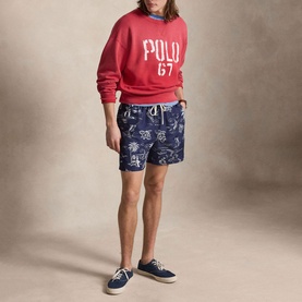Traveller Polo Bear Printed Swim Shorts