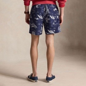 Traveller Polo Bear Printed Swim Shorts
