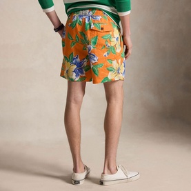 Traveller Floral Linen Swim Shorts