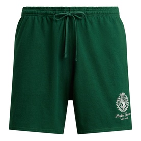 Crest Logo Relaxed Graphic Shorts