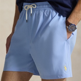 Traveler Pony Logo Classic Swim Shorts