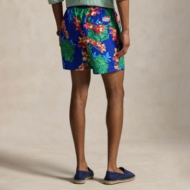 Traveller Pony Logo Floral Swim Shorts
