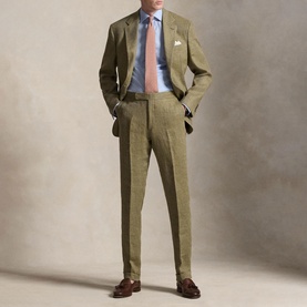Tailored Linen Two-Piece Suit