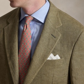 Tailored Linen Two-Piece Suit