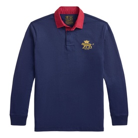 Tiger Logo Classic Fit Rugby Shirt