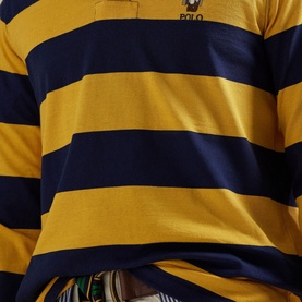 Polo Bear Striped Classic Rugby Shirt