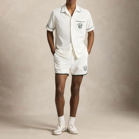 Wimbledon Logo Bowling Shirt