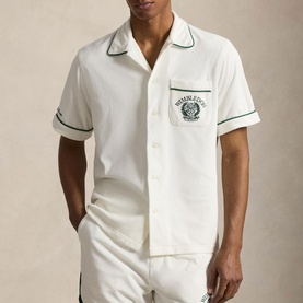 Wimbledon Logo Bowling Shirt