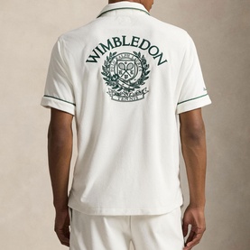 Wimbledon Logo Bowling Shirt