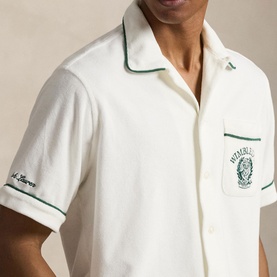 Wimbledon Logo Bowling Shirt