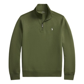Pony Logo Double-Knit Zip Sweatshirt