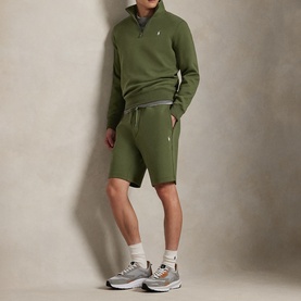 Pony Logo Double-Knit Zip Sweatshirt