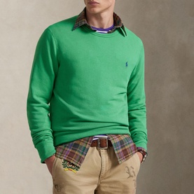 Polo Player Logo French Terry Sweatshirt