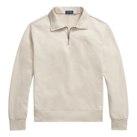 Pony Logo Fleece Quarter-Zip Sweatshirt