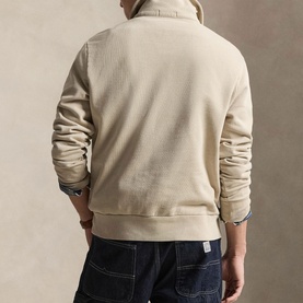 Pony Logo Fleece Quarter-Zip Sweatshirt