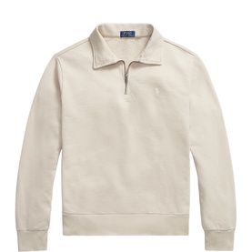 Pony Logo Fleece Quarter-Zip Sweatshirt