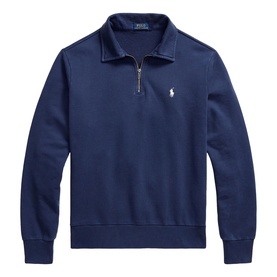 Pony Logo Fleece Quarter-Zip Sweatshirt