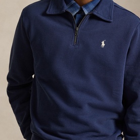 Pony Logo Fleece Quarter-Zip Sweatshirt