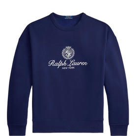 Relaxed Fit Fleece Graphic Sweatshirt