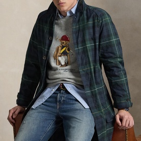 Polo Bear Logo Fleece Sweatshirt