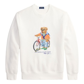 Polo Bear Logo Fleece Sweatshirt