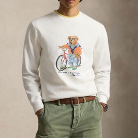 Polo Bear Logo Fleece Sweatshirt