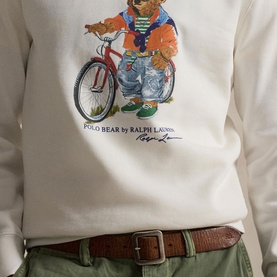 Polo Bear Logo Fleece Sweatshirt