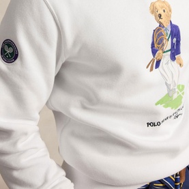 Wimbledon Logo Polo Bear Sweatshirt