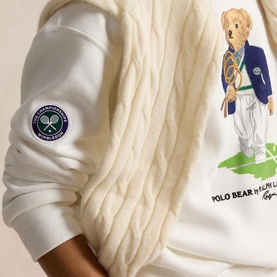 Wimbledon Logo Polo Bear Sweatshirt