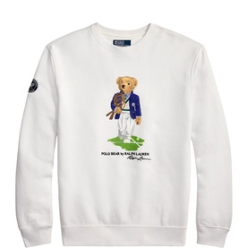 Wimbledon Logo Polo Bear Sweatshirt