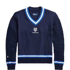 Wimbledon Logo Hybrid Sweater