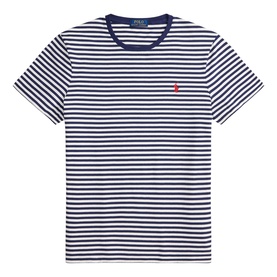 Polo Player Logo Slim Fit Striped Jersey T-Shirt