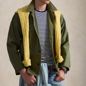 Polo Player Logo Slim Fit Striped Jersey T-Shirt