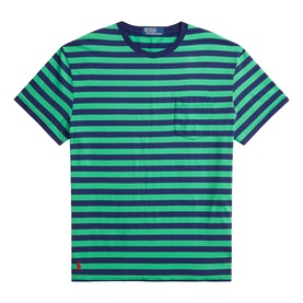 Polo Player Logo Striped T-Shirt