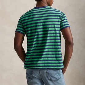 Polo Player Logo Striped T-Shirt