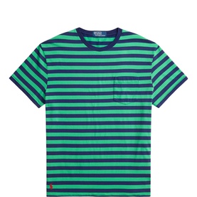 Polo Player Logo Striped T-Shirt