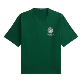 Crest Logo Relaxed Graphic T-Shirt
