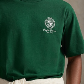 Crest Logo Relaxed Graphic T-Shirt