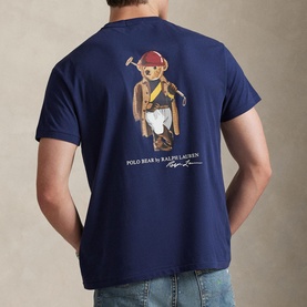 Polo Bear Logo Custom Slim Fit T-Shirt
