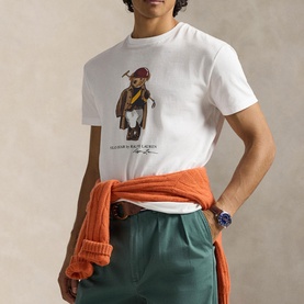 Polo Bear Logo Custom Slim Fit T-Shirt