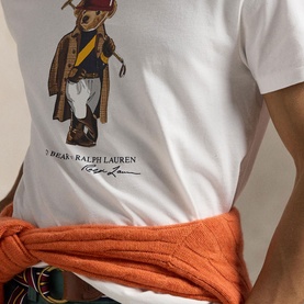 Polo Bear Logo Custom Slim Fit T-Shirt