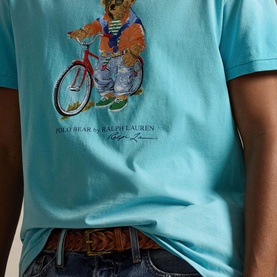 Polo Bear Logo Slim Fit T-Shirt