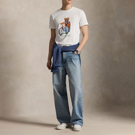 Polo Bear Logo Slim Fit T-Shirt