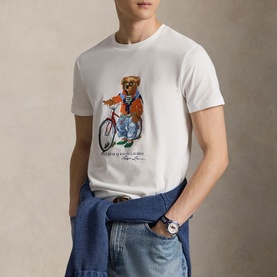Polo Bear Logo Slim Fit T-Shirt